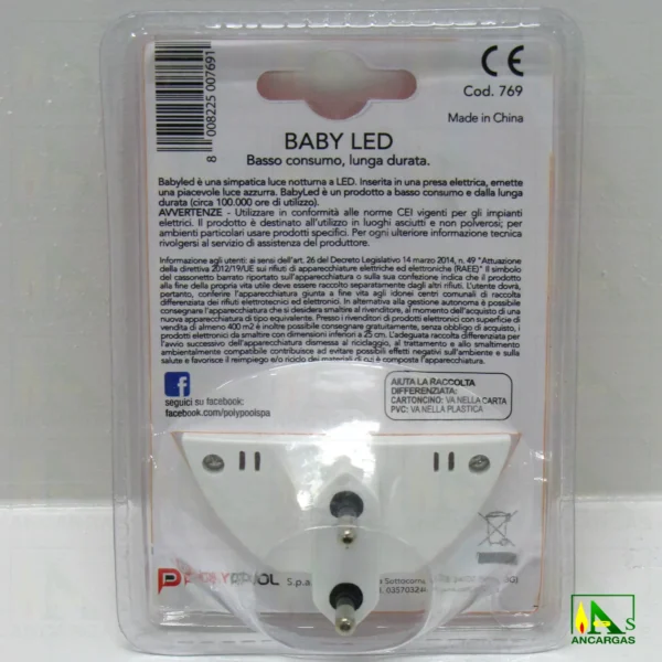Ardes PolyPool Punto de Luz LED azul - Imagen Web de Ancargas ©