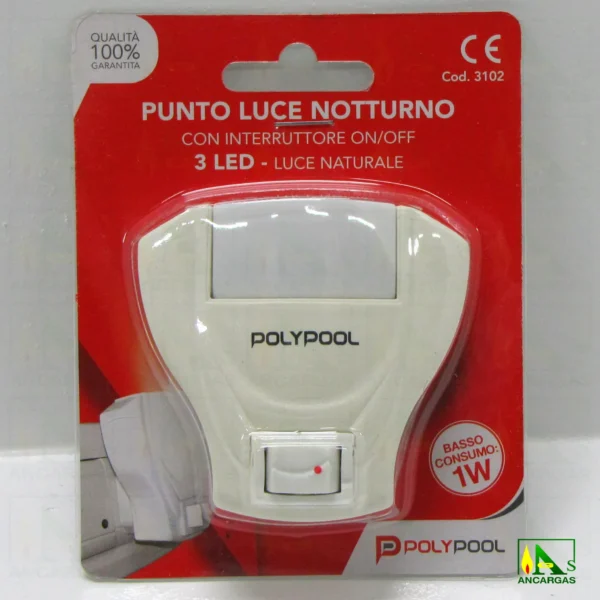 Ardes PolyPool Punto de Luz con interruptor - Imagen Web de Ancargas ©