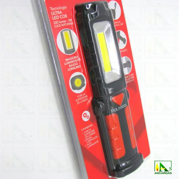 Ardes PolyPool Linterna LED COB 3W 200lm - Imagen Web de Ancargas ©