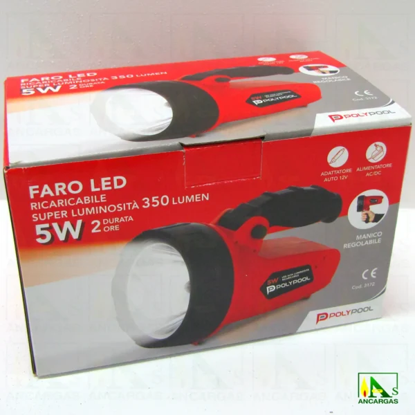 Ardes PolyPool Linterna LED Recargable - Imagen Web de Ancargas ©