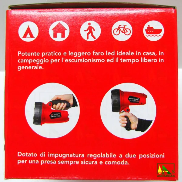 Ardes PolyPool Linterna LED Recargable - Imagen Web de Ancargas ©