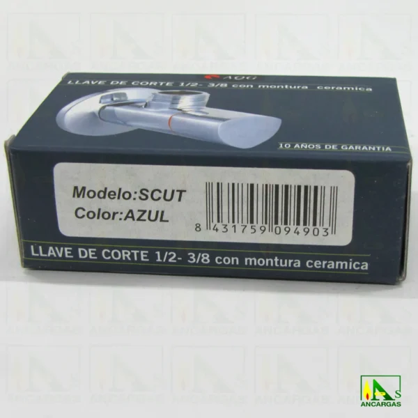 Llave de Corte Scut - azul - Imagen Web de Ancargas ©