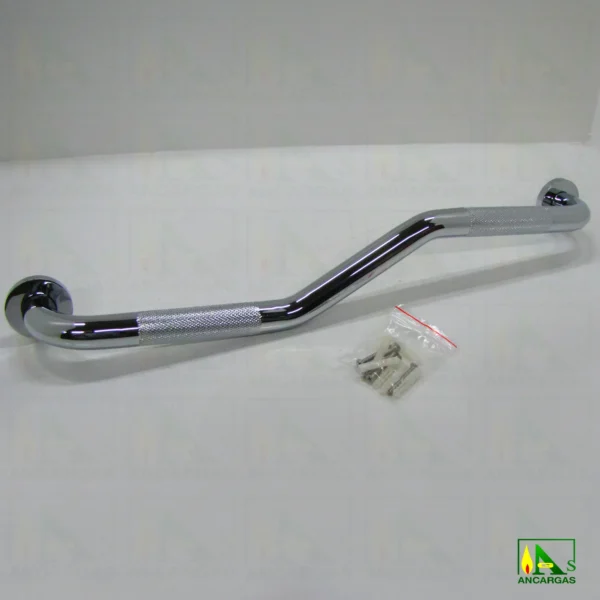 Barra Zeta de apoyo – Asidero en acero inox 50cm – Imagen Web de Ancargas ©