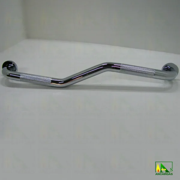 Barra Zeta de apoyo – Asidero en acero inox 50cm – Imagen Web de Ancargas ©
