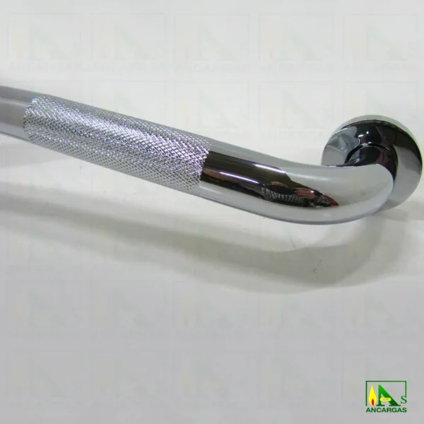 Barra Zeta de apoyo – Asidero en acero inox 50cm – Imagen Web de Ancargas ©