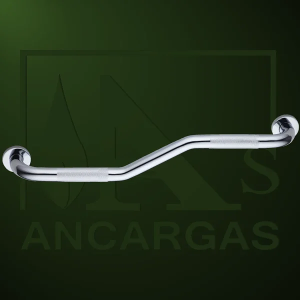 Barra Zeta de apoyo – Asidero en acero inox 50cm – Imagen Web de Ancargas ©