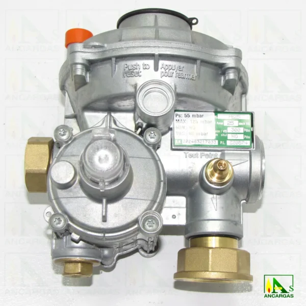Regulador Fiorentini FE-25 escuadra 55mbar – Imagen Web de Ancargas ©