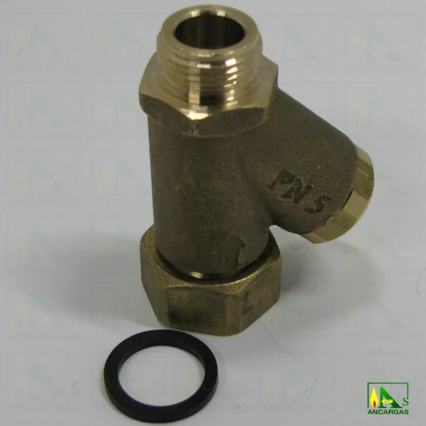 Filtro de latón 3/4 50 micras – Imagen Web de Ancargas ©