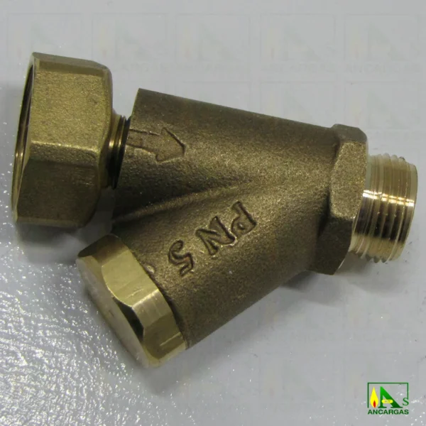 Filtro de latón 3/4 50 micras – Imagen Web de Ancargas ©