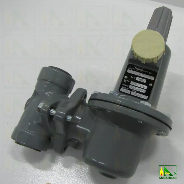 Regulador FISHER F-627 alta presión – Imagen Web de Ancargas ©