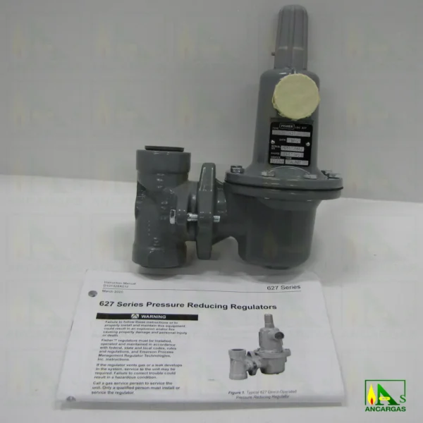 Regulador FISHER F-627 alta presión – Imagen Web de Ancargas ©