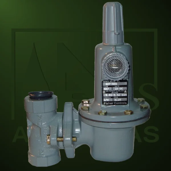Regulador FISHER F-627 alta presión – Imagen Web de Ancargas ©