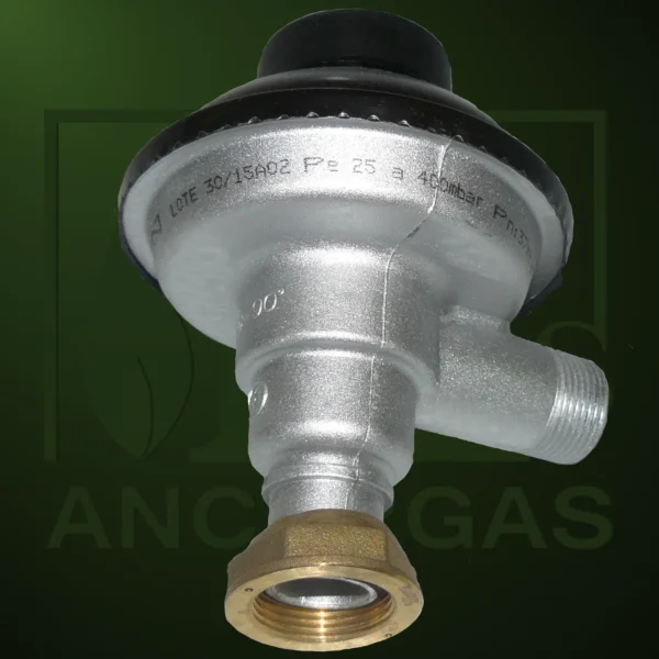 Regulador abonado NG-6 escuadra 37mbar – Imagen Web de Ancargas ©