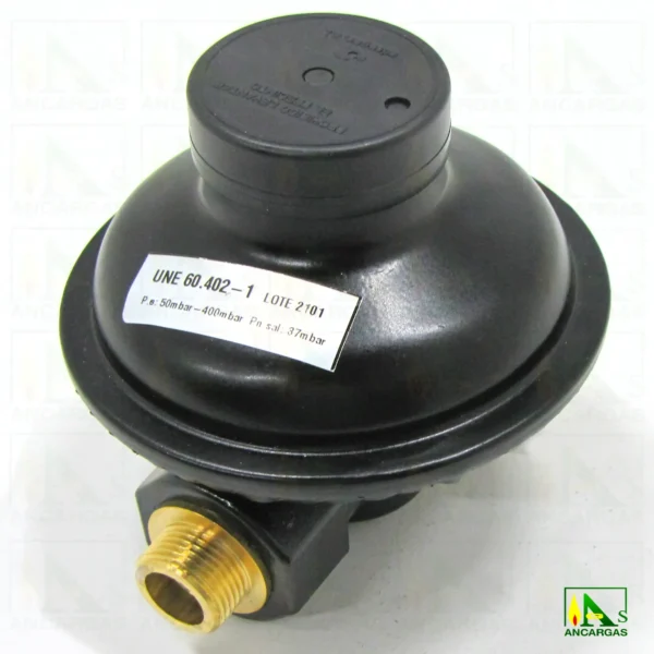 Regulador 37 mbar 5 kg rearme automatico – Imagen Web de Ancargas ©