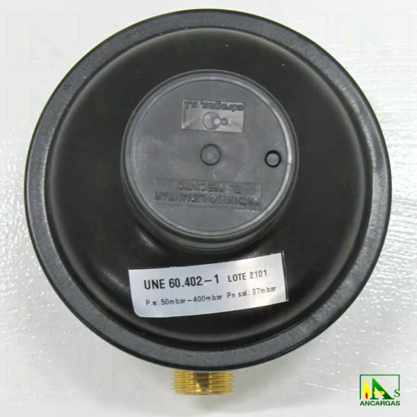 Regulador 37 mbar 5 kg rearme automatico – Imagen Web de Ancargas ©