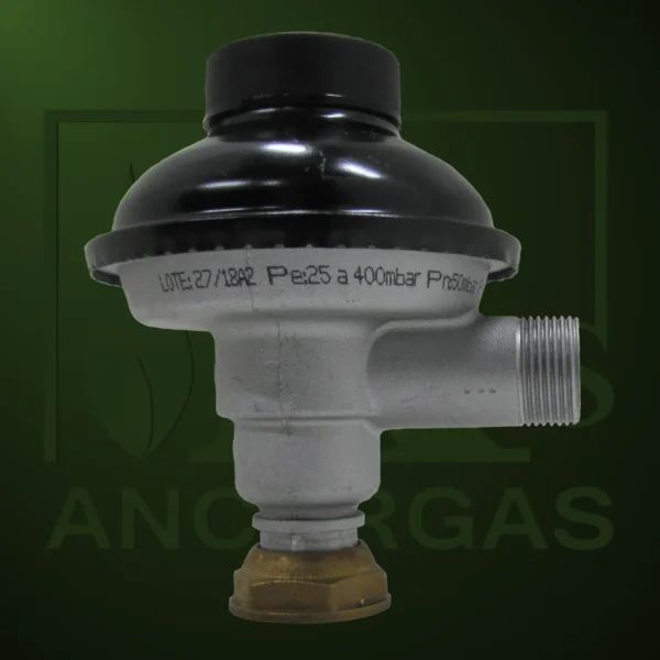 Regulador escuadra 50mbar – Imagen Web de Ancargas ©