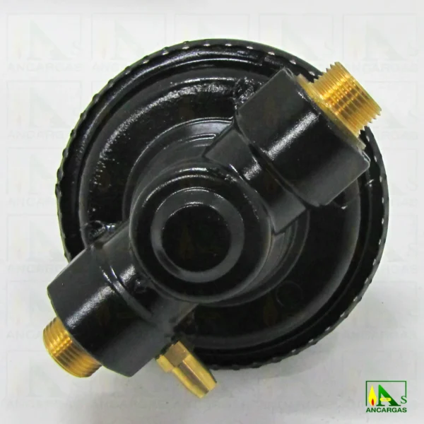 Regulador abonado GAS NATURAL NG-6 recto con purgador – Imagen Web de Ancargas ©