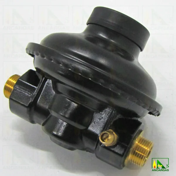 Regulador abonado GAS NATURAL NG-6 recto con purgador – Imagen Web de Ancargas ©