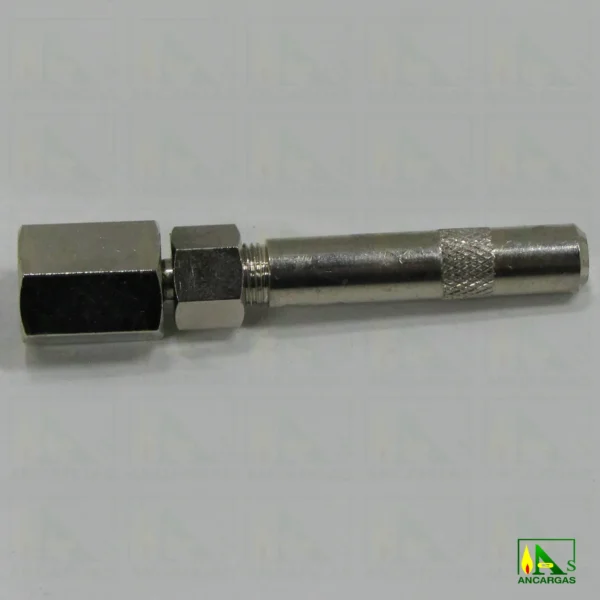 Ancargas Comprobador inox. gran calidad para toma PETERSON - Imagen Web de Ancargas ©