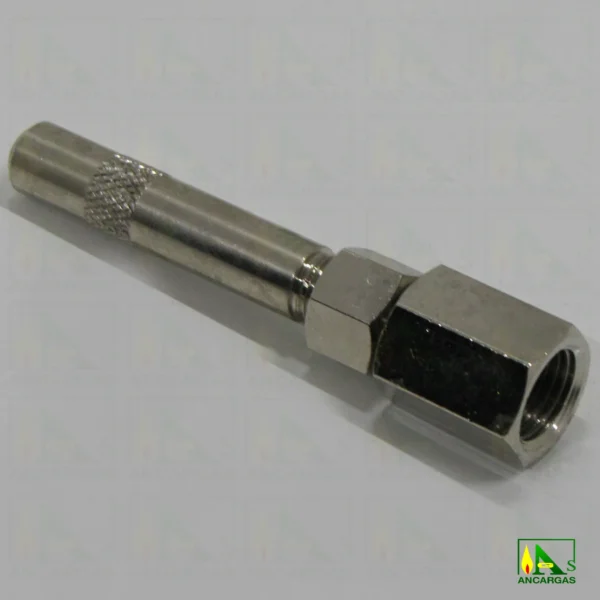 Ancargas Comprobador inox. gran calidad para toma PETERSON - Imagen Web de Ancargas ©