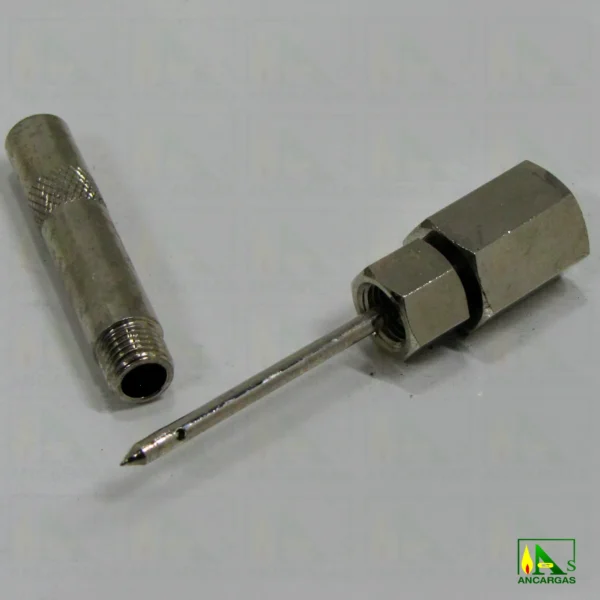 Ancargas Comprobador inox. gran calidad para toma PETERSON - Imagen Web de Ancargas ©