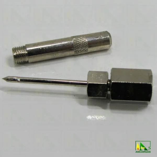 Ancargas Comprobador inox. gran calidad para toma PETERSON - Imagen Web de Ancargas ©
