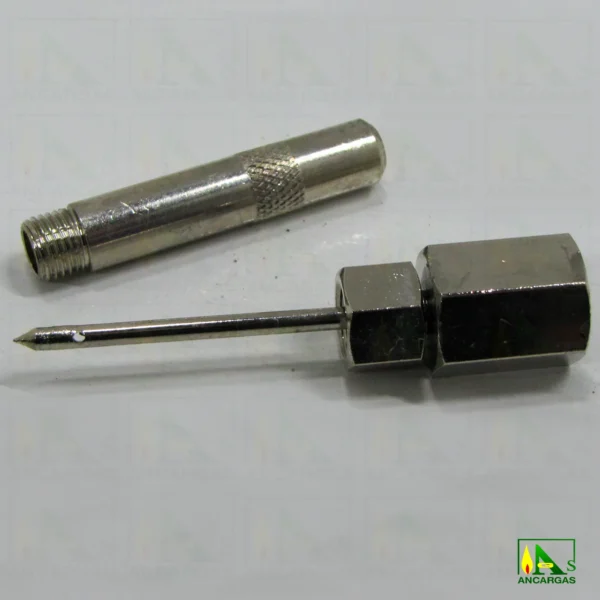 Ancargas Comprobador inox. gran calidad para toma PETERSON - Imagen Web de Ancargas ©