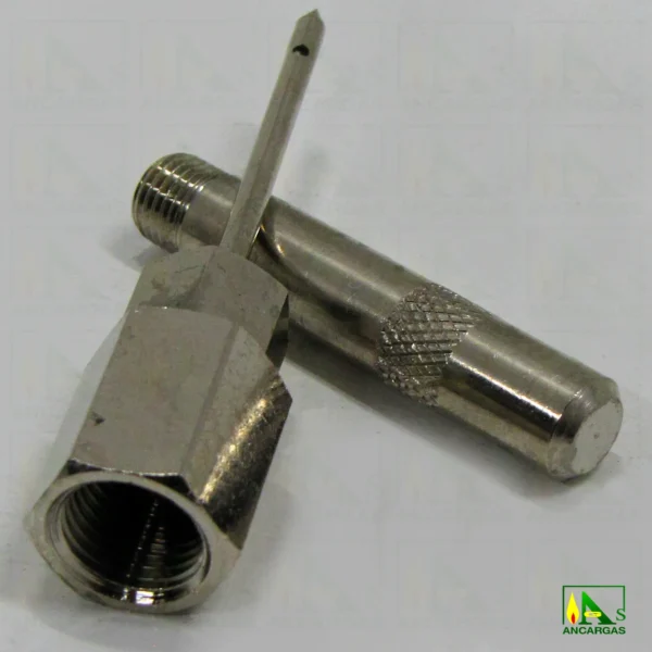 Ancargas Comprobador inox. gran calidad para toma PETERSON - Imagen Web de Ancargas ©