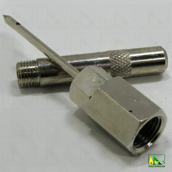 Ancargas Comprobador inox. gran calidad para toma PETERSON - Imagen Web de Ancargas ©