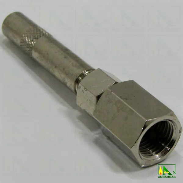 Ancargas Comprobador inox. gran calidad para toma PETERSON - Imagen Web de Ancargas ©