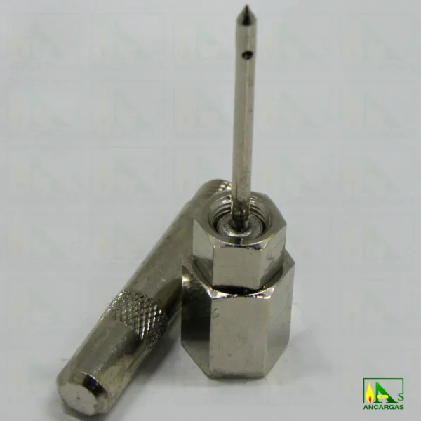 Ancargas Comprobador inox. gran calidad para toma PETERSON - Imagen Web de Ancargas ©