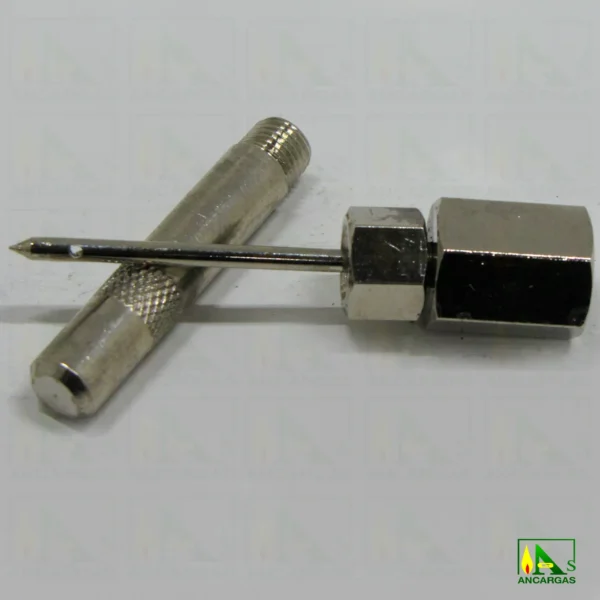 Ancargas Comprobador inox. gran calidad para toma PETERSON - Imagen Web de Ancargas ©