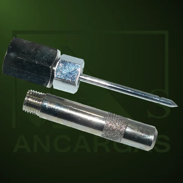 Ancargas Comprobador inox. gran calidad para toma PETERSON - Imagen Web de Ancargas ©