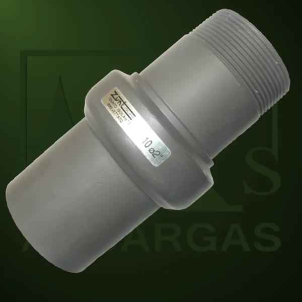 Junta dieléctrica acero PN-10 con rosca - Imagen Web de Ancargas ©