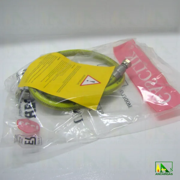 Tubo flexible inox. Presinox blindado para GLP 20x150 - Imagen Web de Ancargas ©