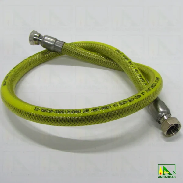 Tubo flexible inox. Presinox blindado para GLP 20x150 - Imagen Web de Ancargas ©