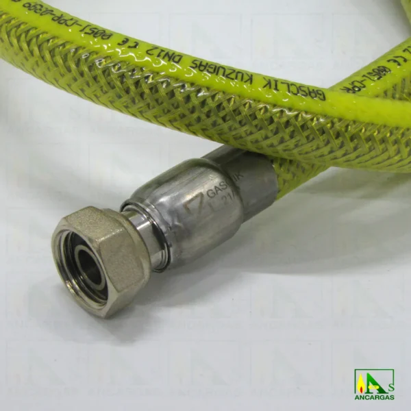 Tubo flexible inox. Presinox blindado para GLP 20x150 - Imagen Web de Ancargas ©