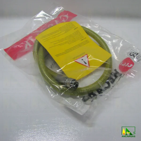 Tubo flexible inox. Presinox blindado para aparatos fijos - Imagen Web de Ancargas ©