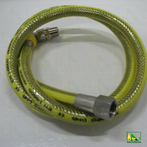 Tubo flexible metálico giratorio - Imagen Web de Ancargas ©