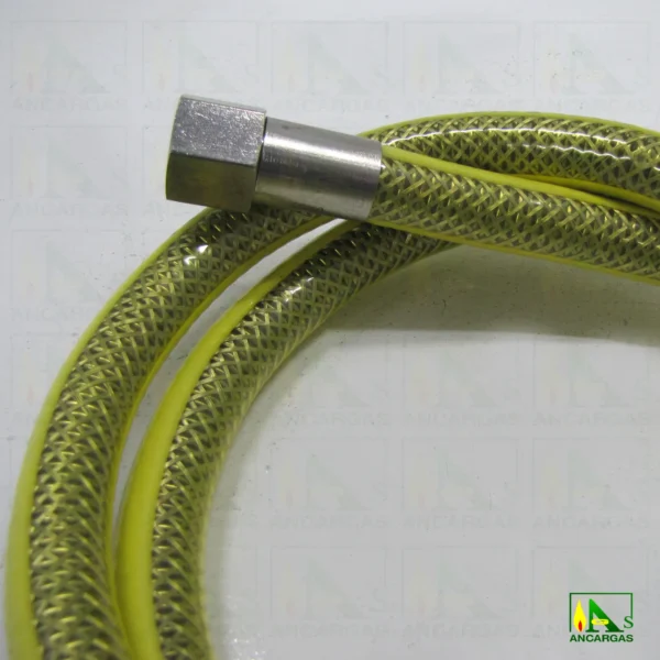 Tubo flexible metálico giratorio - Imagen Web de Ancargas ©
