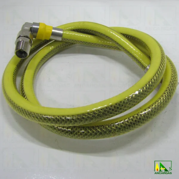 Tubo flexible metálico giratorio - Imagen Web de Ancargas ©
