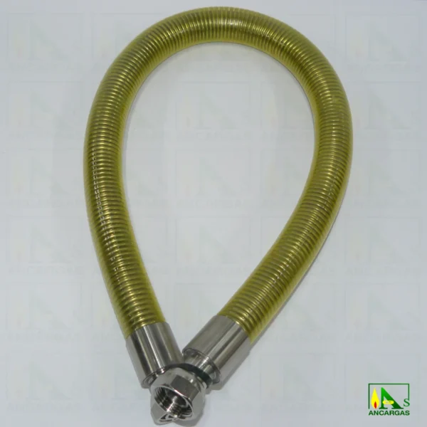 Tubo flexible inox. industrial para GN o GLP - Imagen Web de Ancargas ©