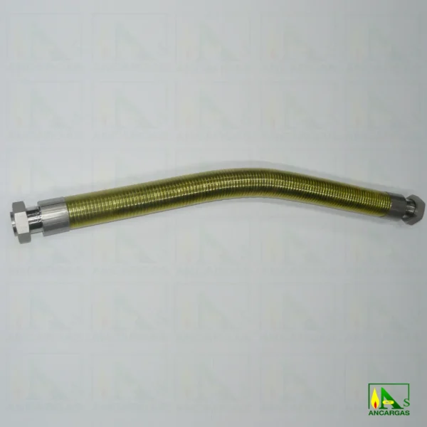 Tubo flexible inox. industrial para GN o GLP - Imagen Web de Ancargas ©