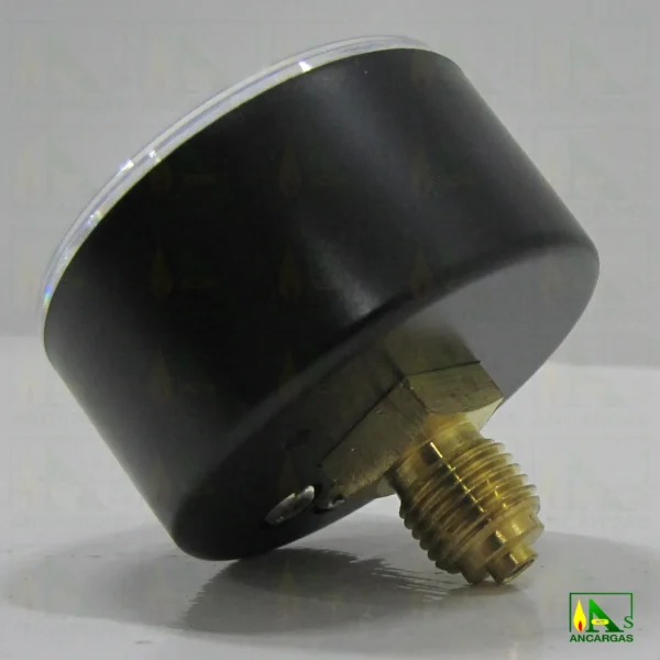 Manómetro seco horizontal-posterior - Imagen Web de Ancargas ©