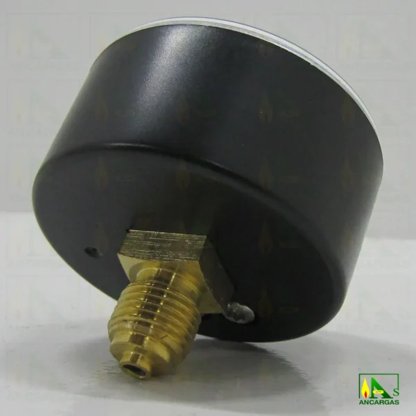 Manómetro seco horizontal-posterior - Imagen Web de Ancargas ©