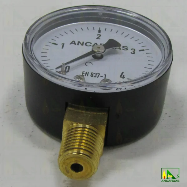 Manómetro seco vertical Ø50 - Imagen Web de Ancargas ©