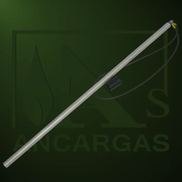 Ánodo de magnesio con cable, terminales y tuercas - Imagen Web de Ancargas ©