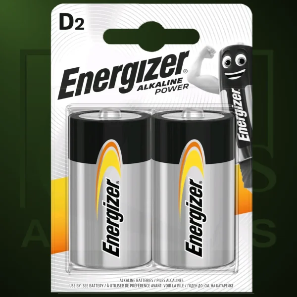 Pila Energizer - Alcalina Classic D LR20 x 2 - Imagen Web de Ancargas ©