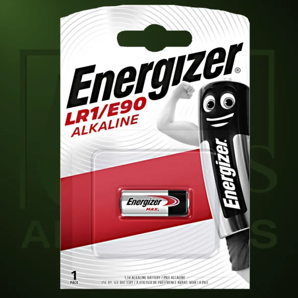 Pila Energizer - Pila de Mando Alcalina LR1 E90 1,5V x 1 - Imagen Web de Ancargas ©