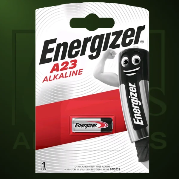 Pila Energizer - Pila de Mando Alcalina MN21 E23A 12V x 1 - Imagen Web de Ancargas ©